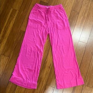 P'tula Pink Wide Leg Pants